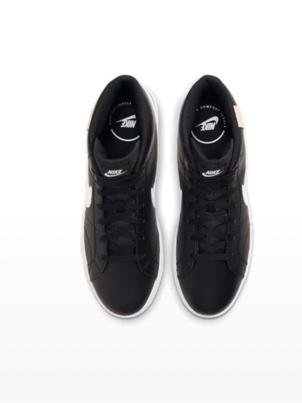 Size 11.5 - Nike Men’s Court Royale 2 Mid Black Onyx Shoe CQ9179-001 No Lid - Picture 4 of 8